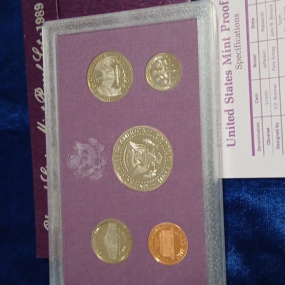1988 & 1989 United States Proof Sets - Picture 6 of 9